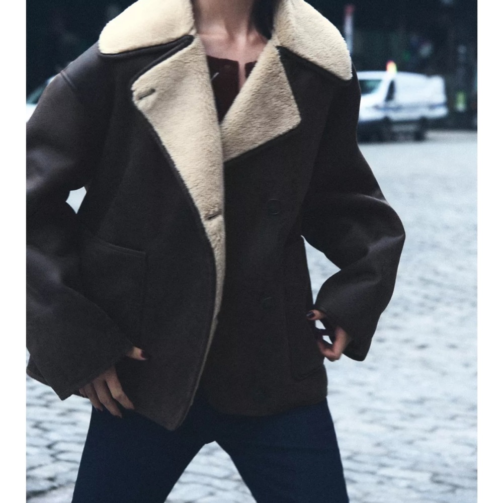 Zara double faced jacket - brand new with tags!